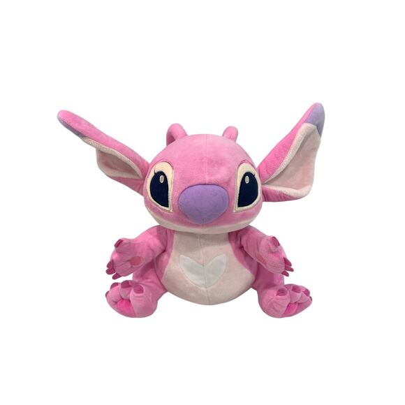 Disney Store Exclusive 14" Lilo & Stitch Angel Pink Plush - Picture 1 of 6
